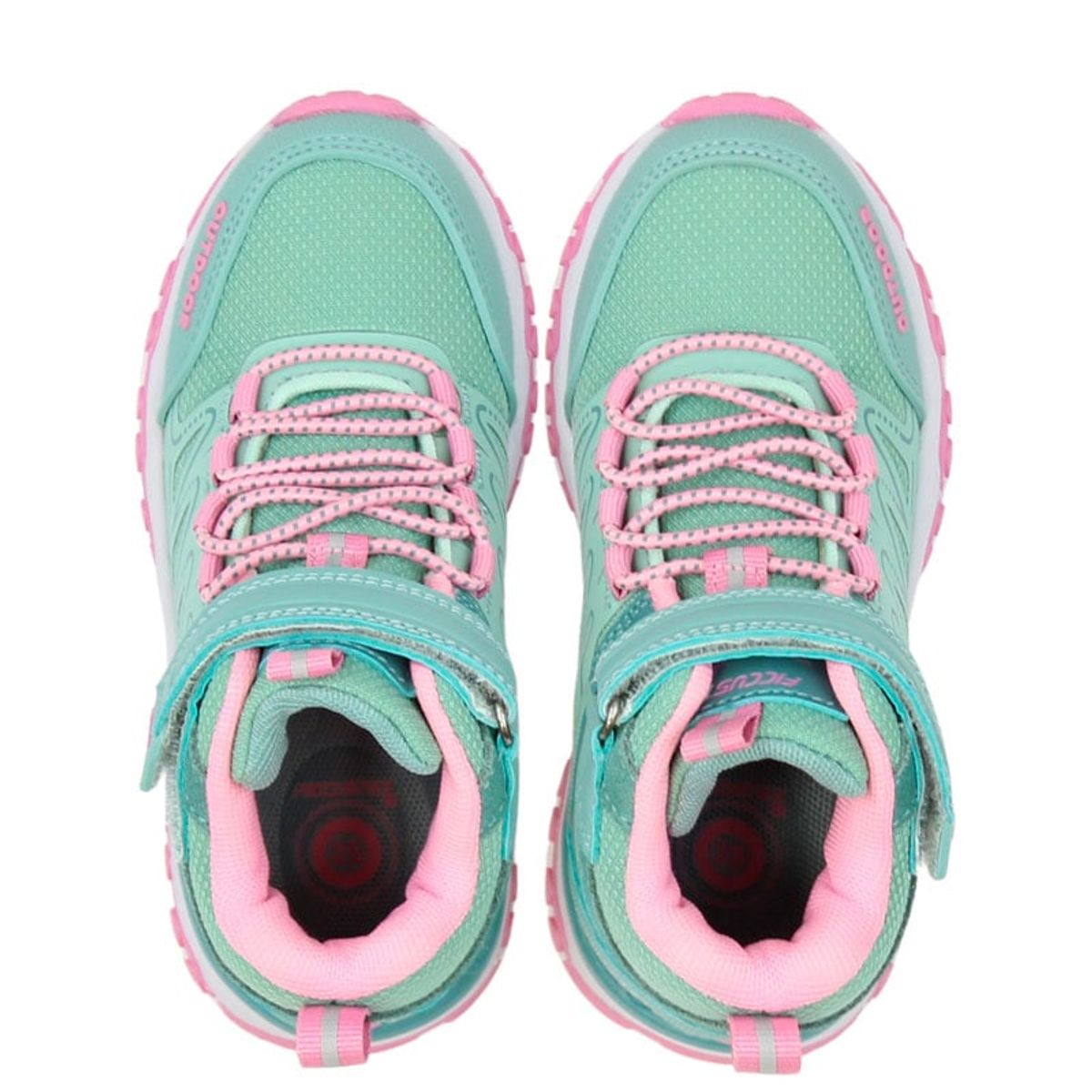 FICCUS - Zapatilla Outdoor Kids Niña Ficcustex Menta.
