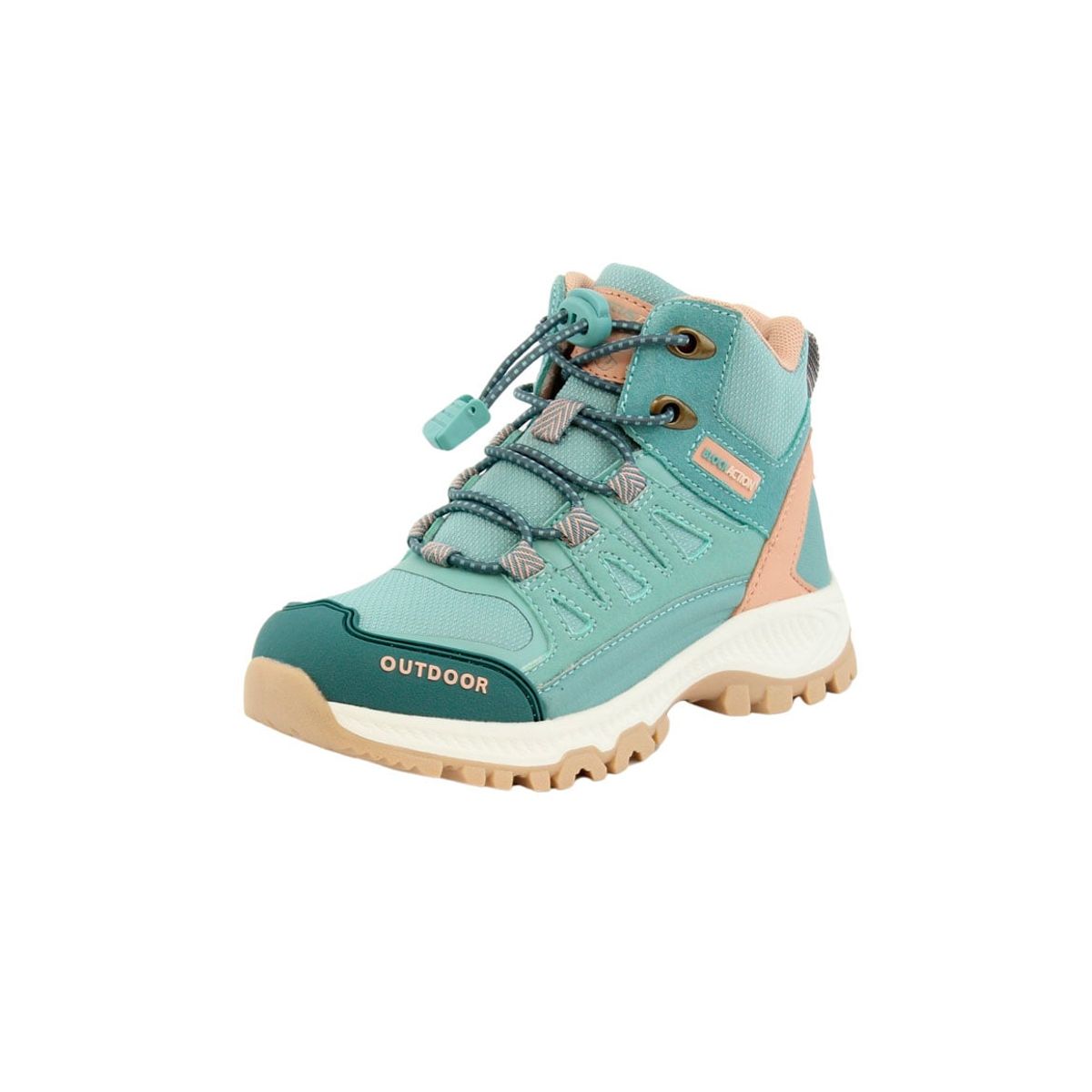 FICCUS - Zapatilla Outdoor Junior Niña Ficcustex Menta.