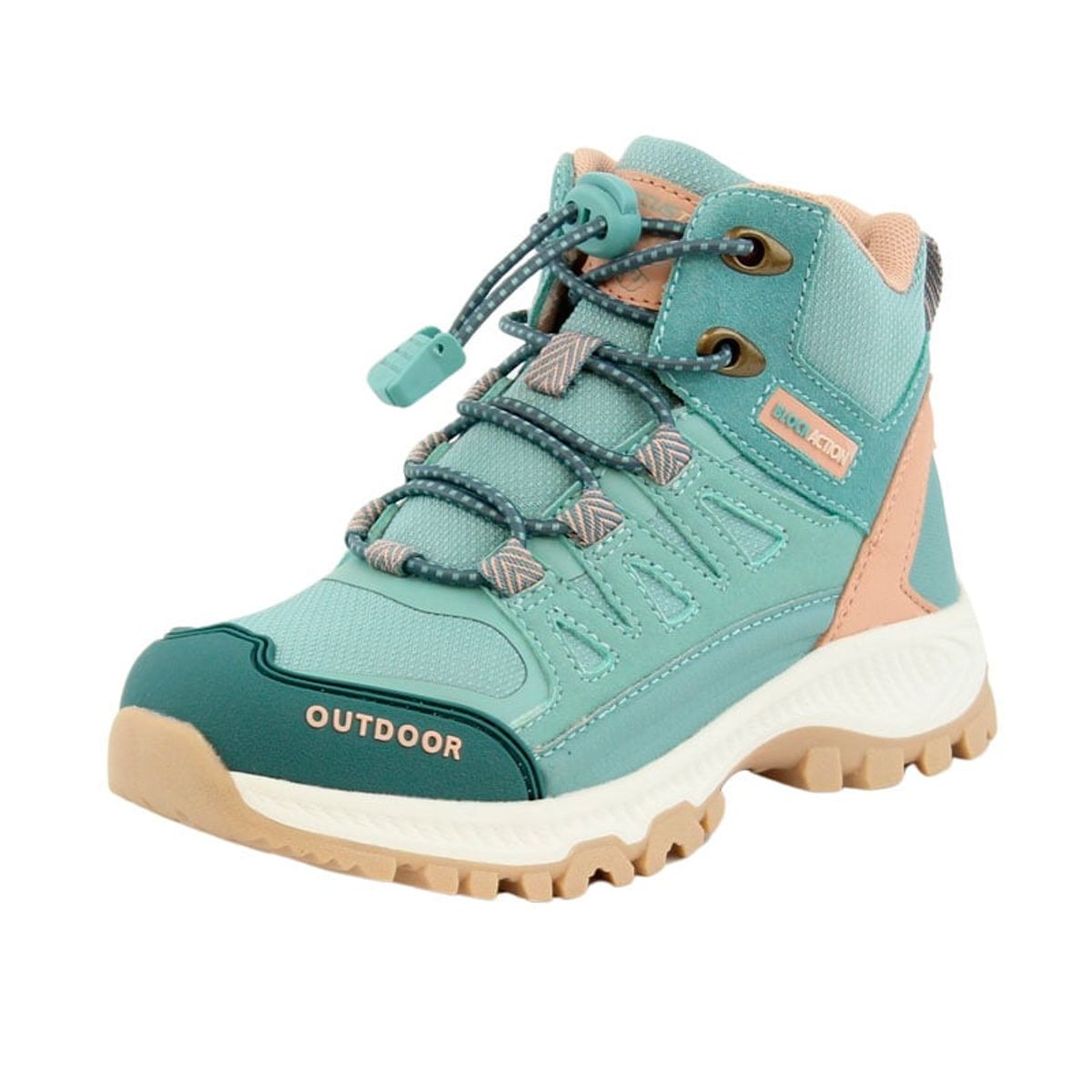 FICCUS - Zapatilla Outdoor Junior Niña Ficcustex Menta.