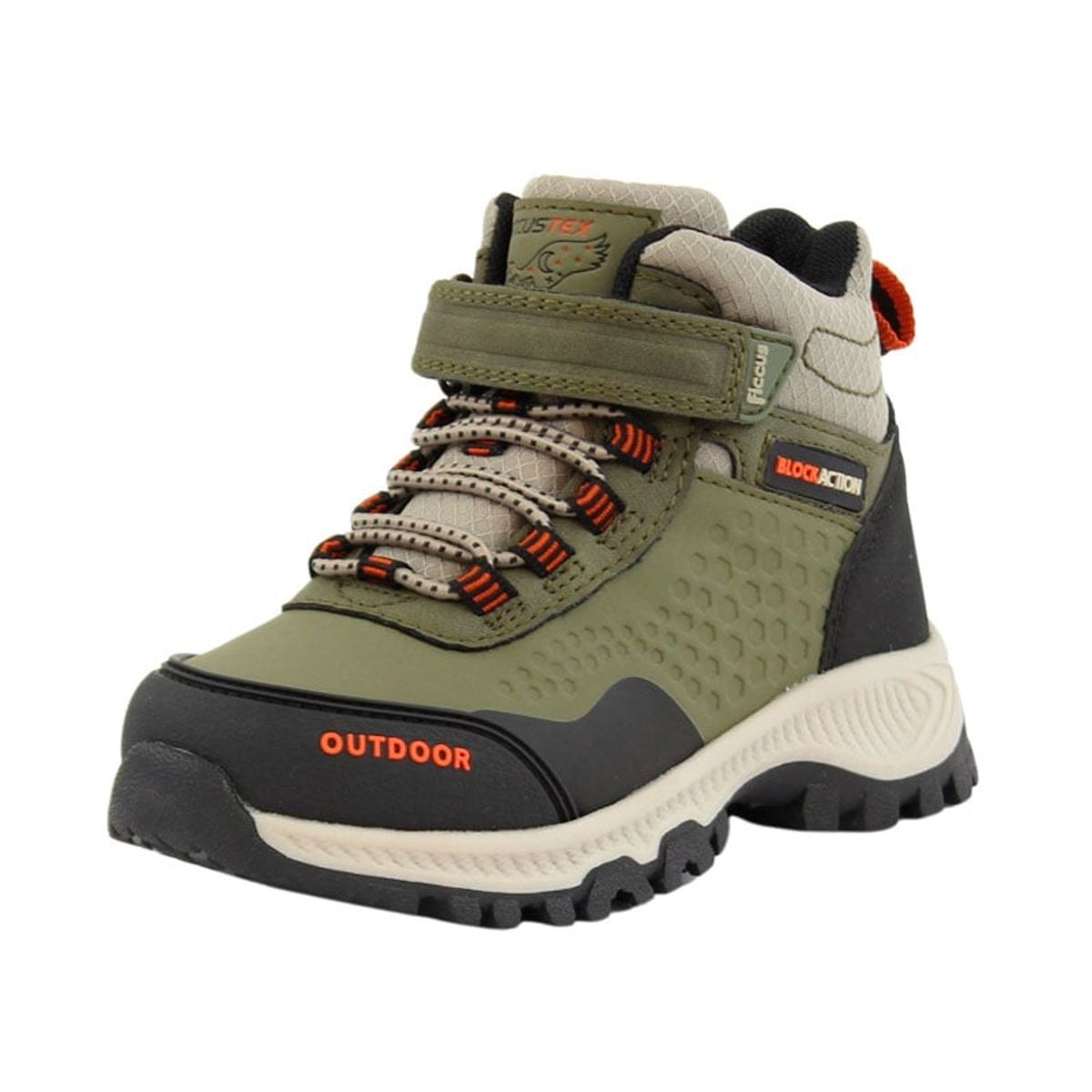 FICCUS - Zapatilla Outdoor Kids Niño Ficcustex Verde
