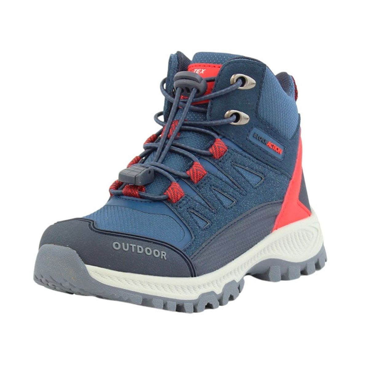 FICCUS - Zapatilla Outdoor Junior Niño Ficcustex Azul