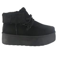 CHALADA - Botin Mujer Negro Casual Pinguih-4