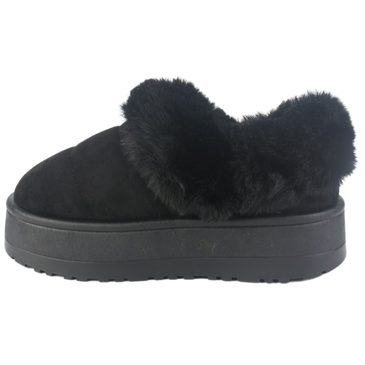 CHALADA - Pantufla Mujer Negro Urbano Chalada Pinguih-5