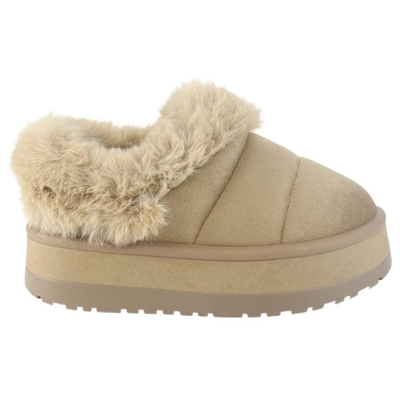 CHALADA - Pantufla Mujer Taupe Urbano Chalada Pinguih-5