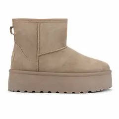 CHALADA - Pantufla Mujer Taupe Casual Pinguih-2