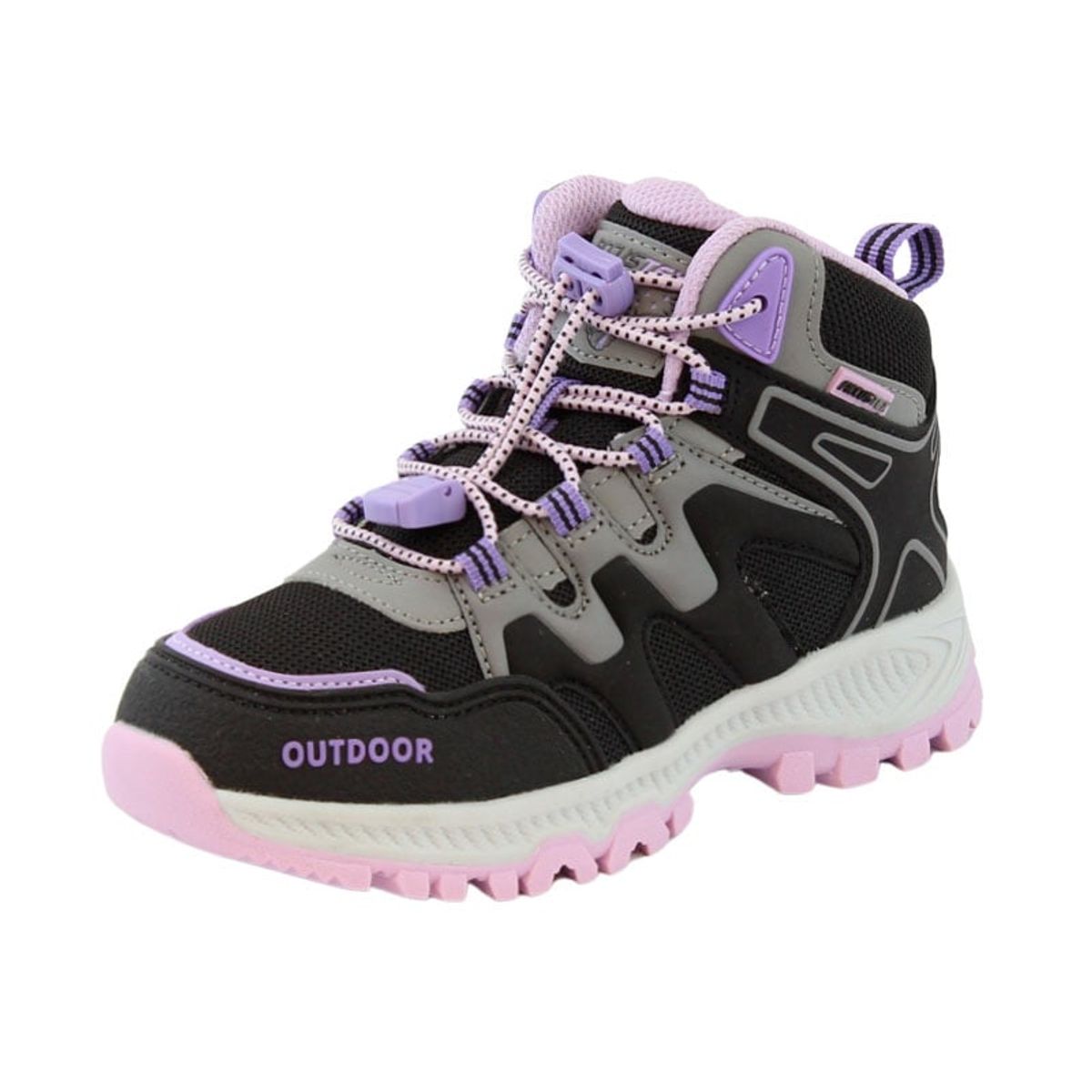 FICCUS - Zapatilla Outdoor Junior Niña Ficcustex Negro