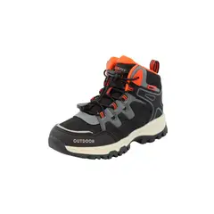 FICCUS - Zapatilla Outdoor Junior Niño Ficcustex Negro