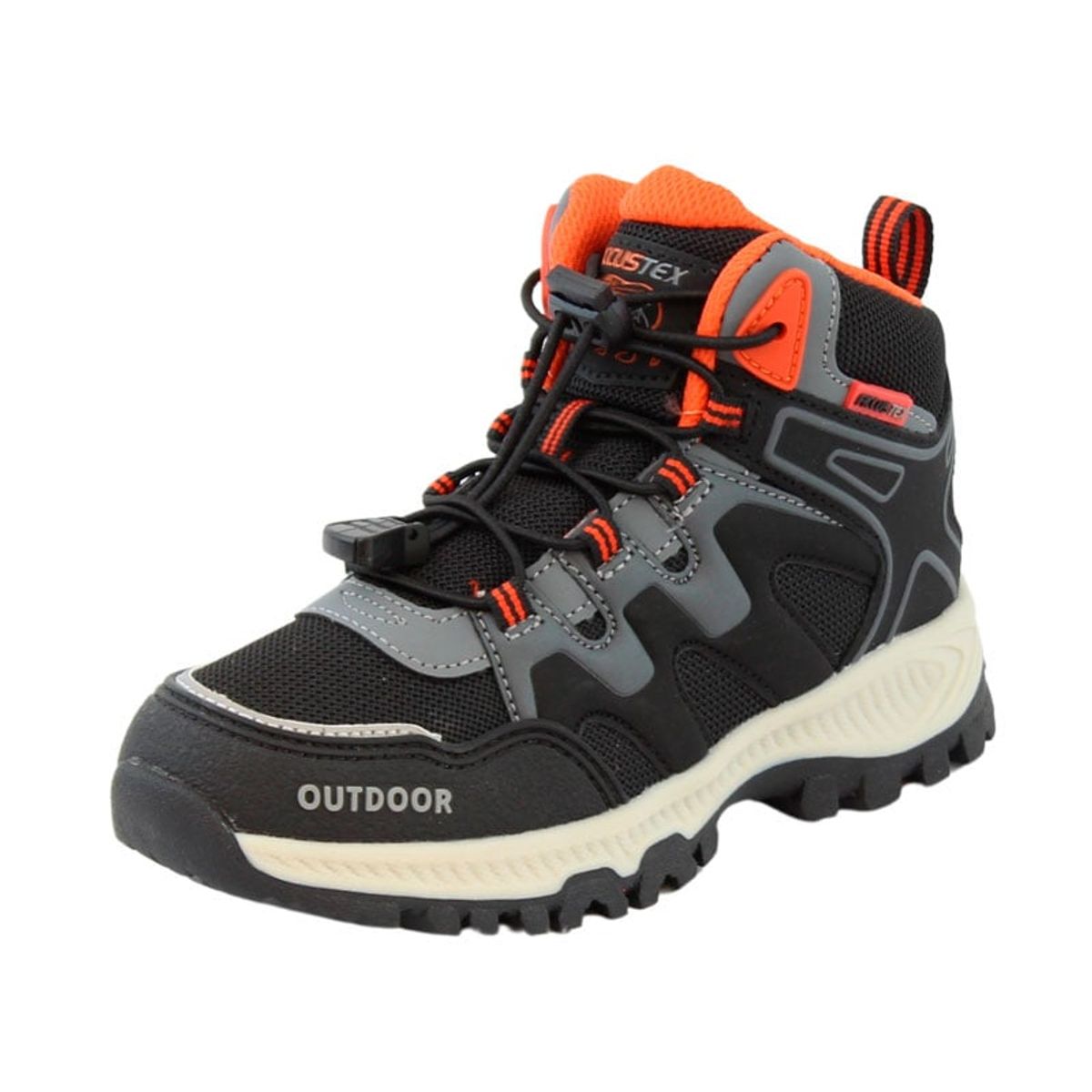 FICCUS - Zapatilla Outdoor Junior Niño Ficcustex Negro