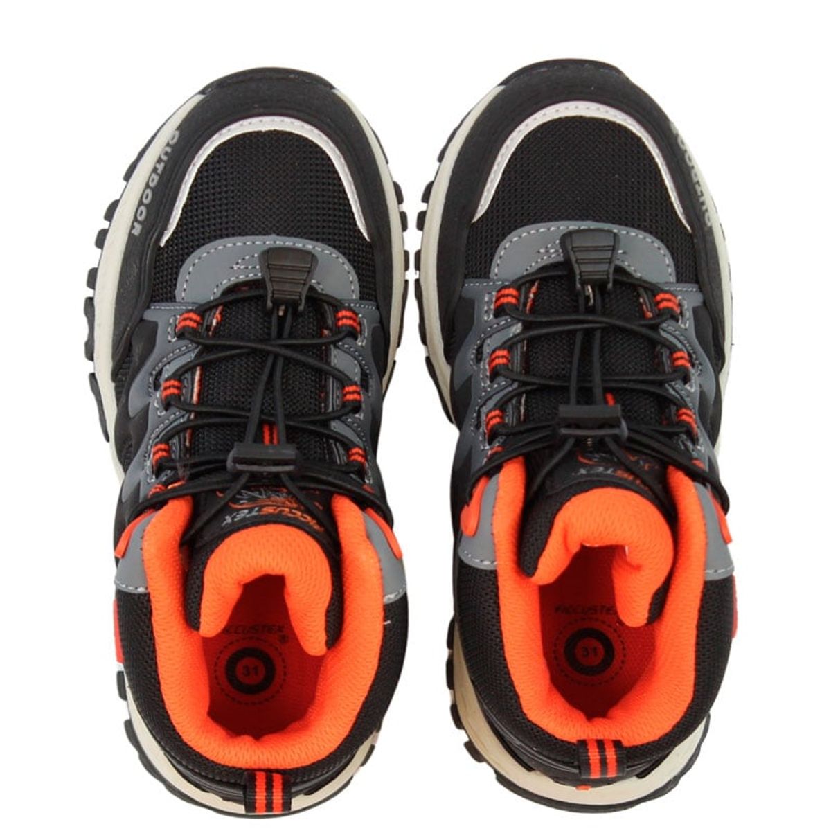 FICCUS - Zapatilla Outdoor Junior Niño Ficcustex Negro