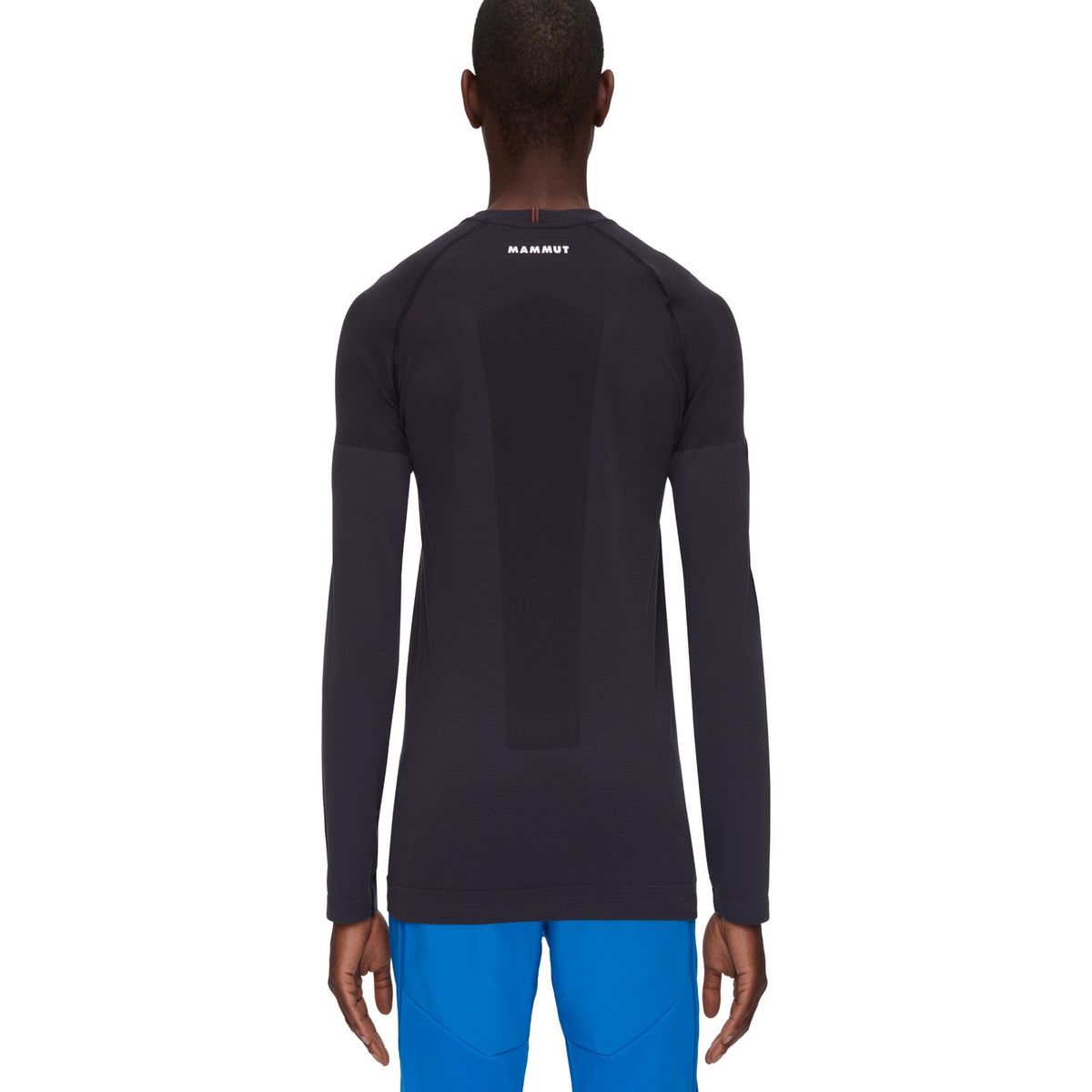 MAMMUT - Primera Capa Trift Longsleeve Hombre Negro
