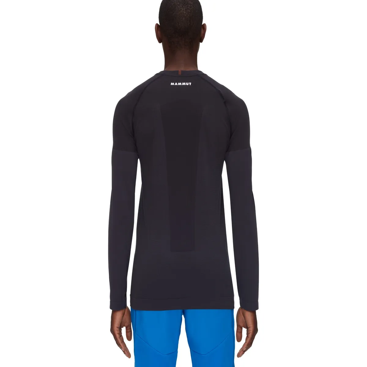 MAMMUT - Primera Capa Trift Longsleeve Hombre Negro