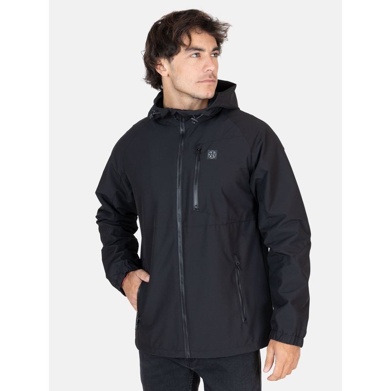 MAUI AND SONS - Cortaviento Paisse Negro Hombre Maui And Sons - Negro
