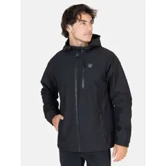 MAUI AND SONS - Cortaviento Paisse Negro Hombre - Negro