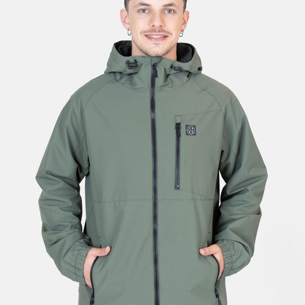 MAUI AND SONS - Cortaviento Amarae Verde Hombre Maui And Sons - Verde