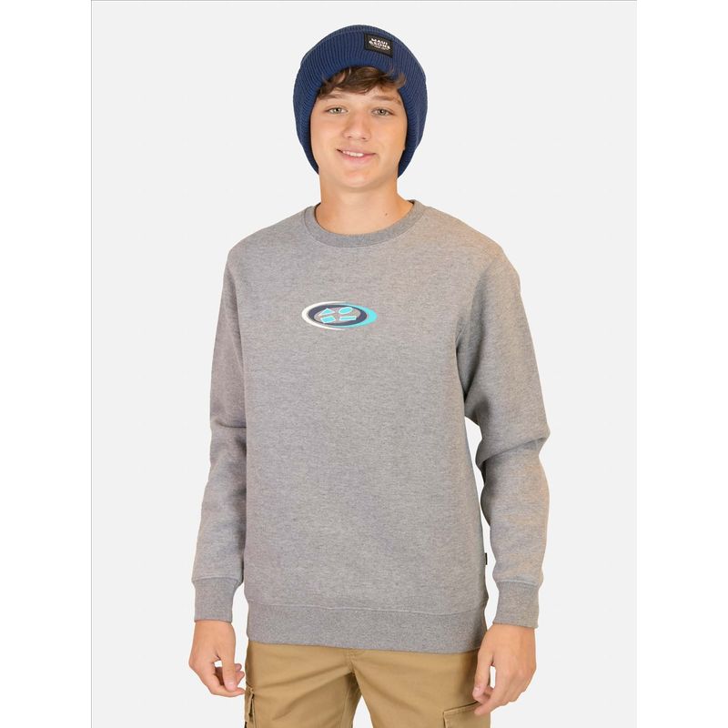 MAUI AND SONS - Poleron CR Shine Gris Infantil Maui And Sons - Gris