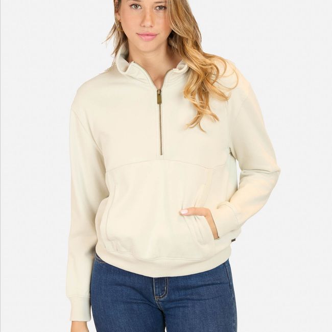 MAUI AND SONS - Poleron CR Siren Beige Mujer Maui And Sons - Beige