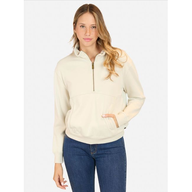 MAUI AND SONS - Poleron CR Siren Beige Mujer Maui And Sons - Beige