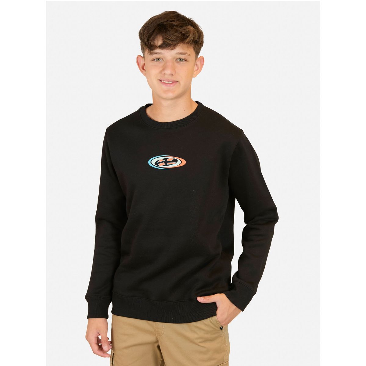 MAUI AND SONS - Poleron CR Shine Negro Infantil Maui And Sons - Negro