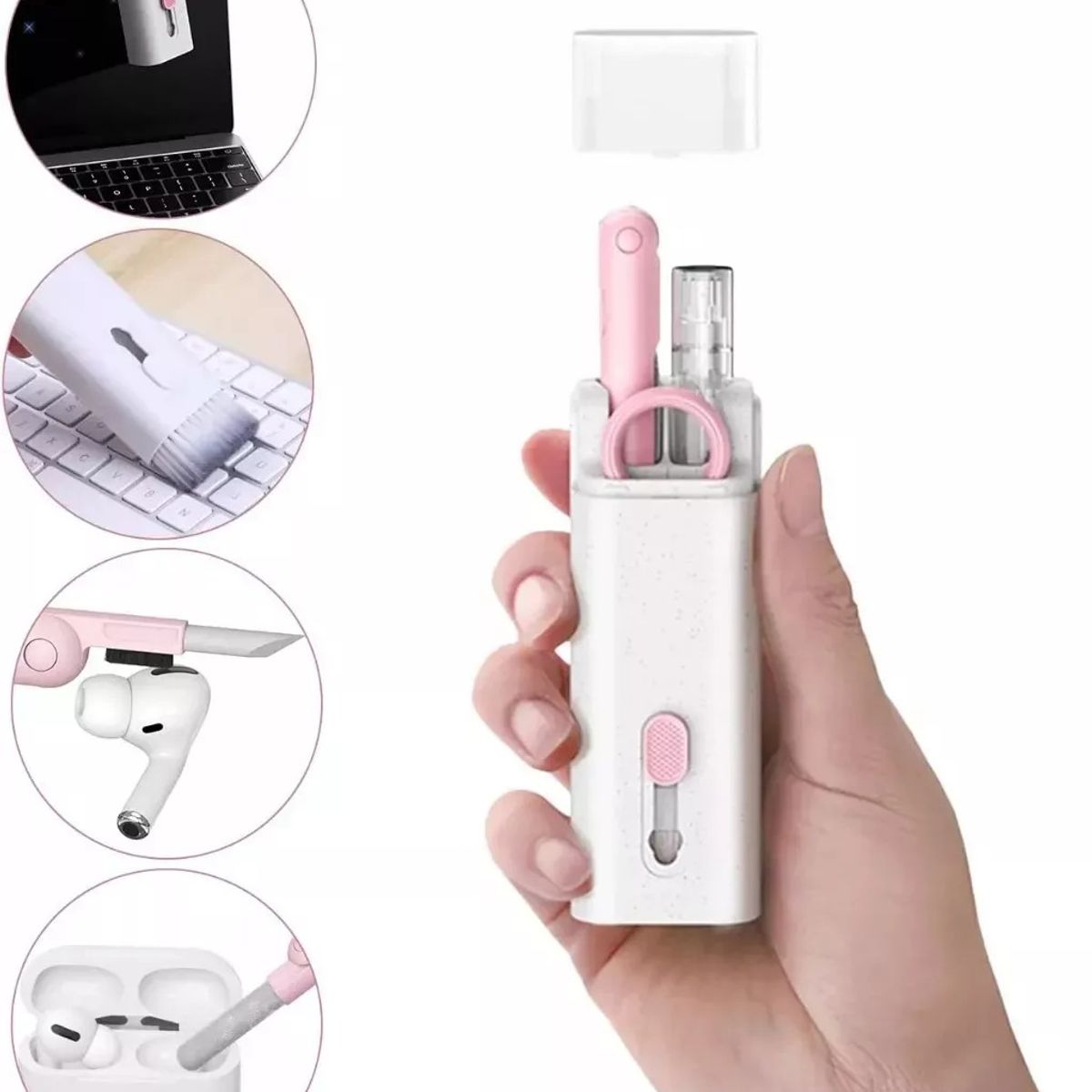 GENERICO - Brocha Limpiadora Para Notebook  Pc Multifuncional 7 En 1 pro