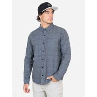 Camisa Fuego Azul Hombre - Azul