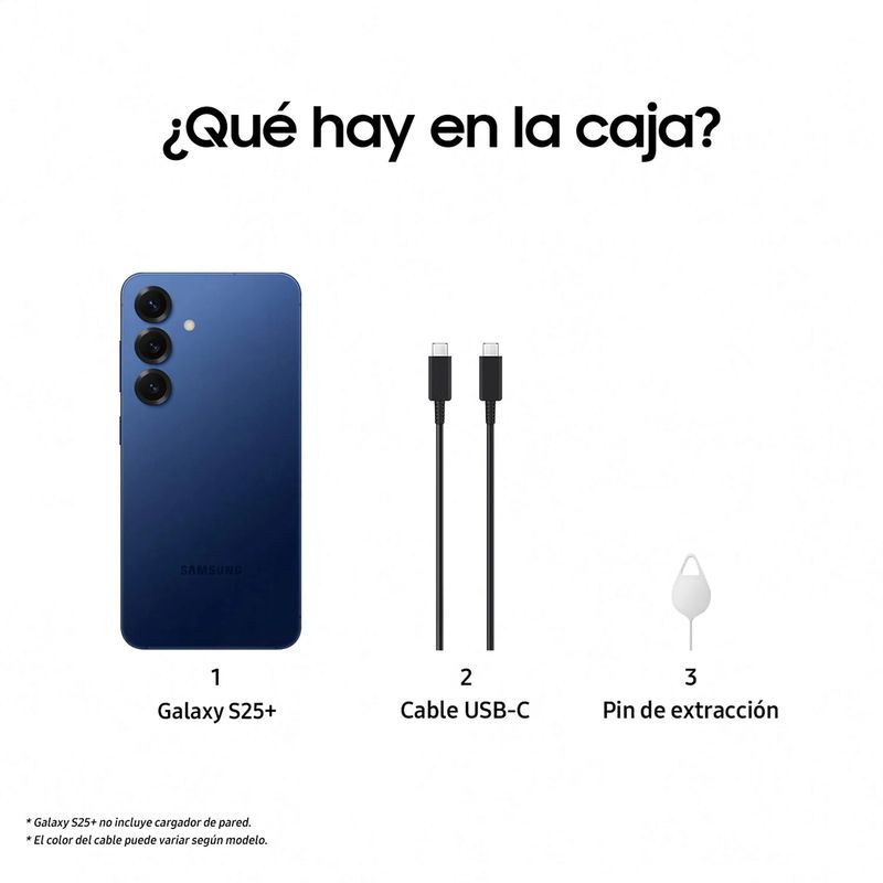 SAMSUNG - Celular Smartphone Samsung Galaxy S25 128GB Blueblack