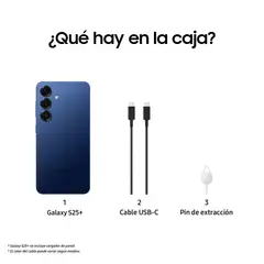 SAMSUNG - Celular Smartphone Galaxy S25 128GB Blueblack