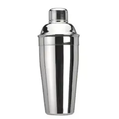 OEM - Coctelera Acero Inoxidable 500 Ml Filtro Tapa Baja 14245