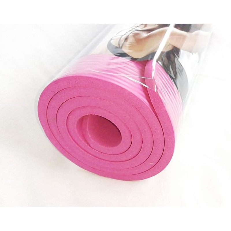 ELECTROMOVIL - Mat de Yoga 15mm de grosor Antideslizante