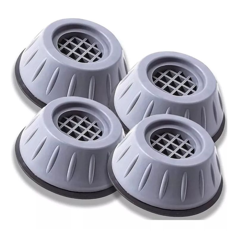GENERICO - Almohadilla Antivibracion Goma Lavadora Refrigerador Soporte