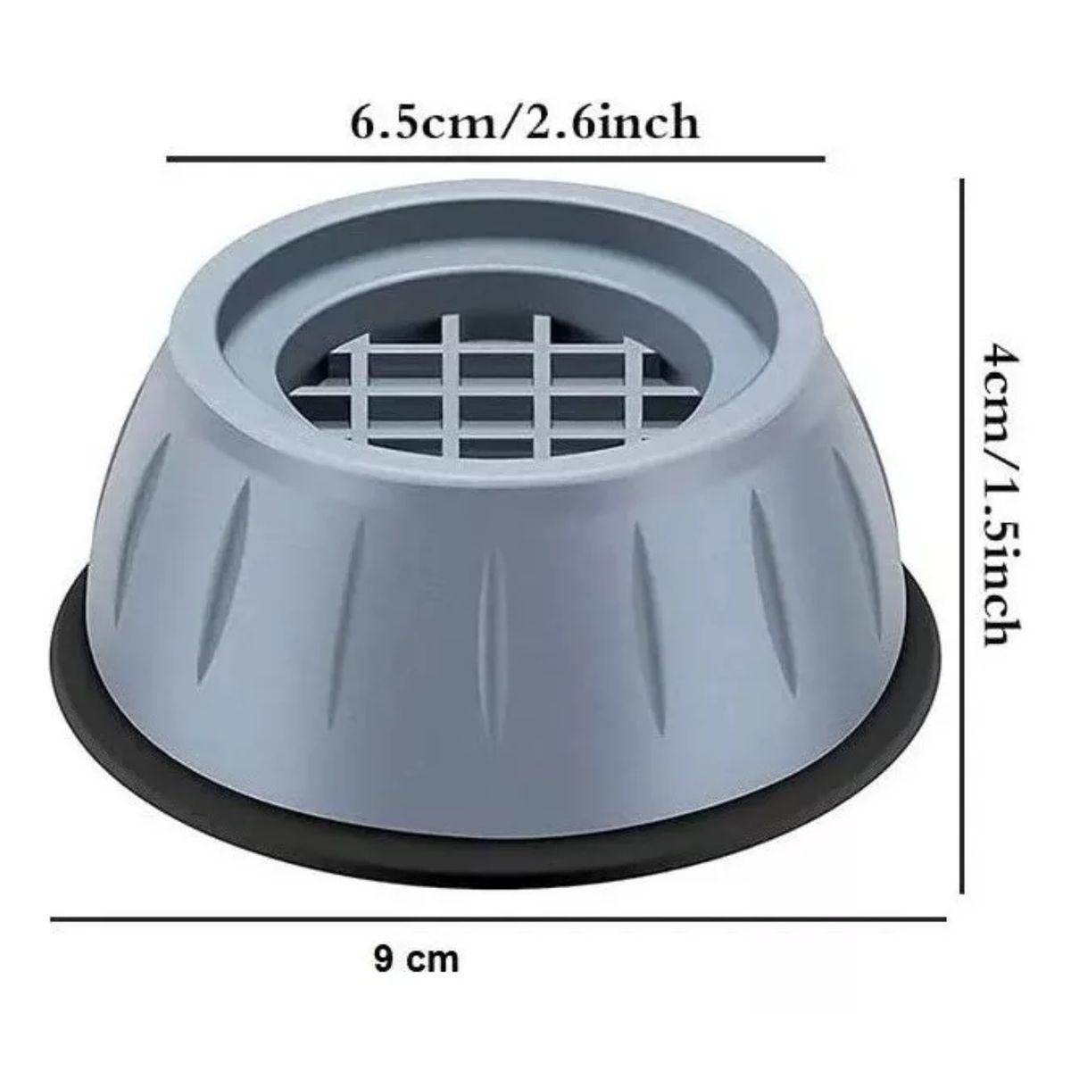 GENERICO - Pata Lavadora Refrigerador Soporte De Lavadora Base Anti Vibracion