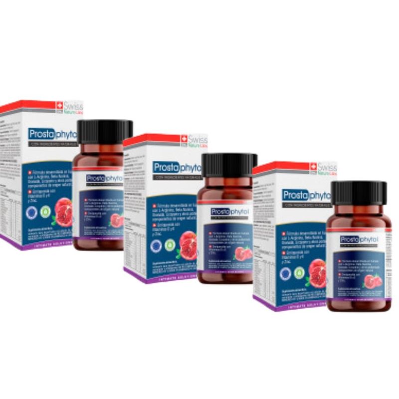 SWISS NATURE LABS - Prostaphytol Tres frascos (Tres meses)