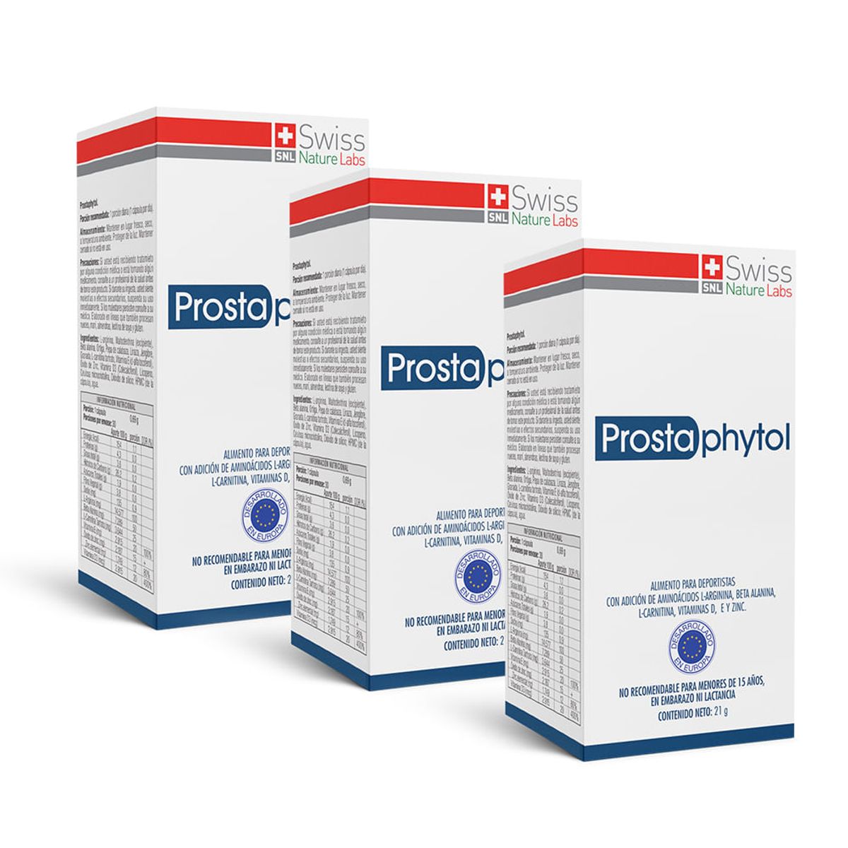 PROSTAPHYTOL - Suplemento Alimenticio Prostaphytol Salud Alivio Prostata 90 Capsulas