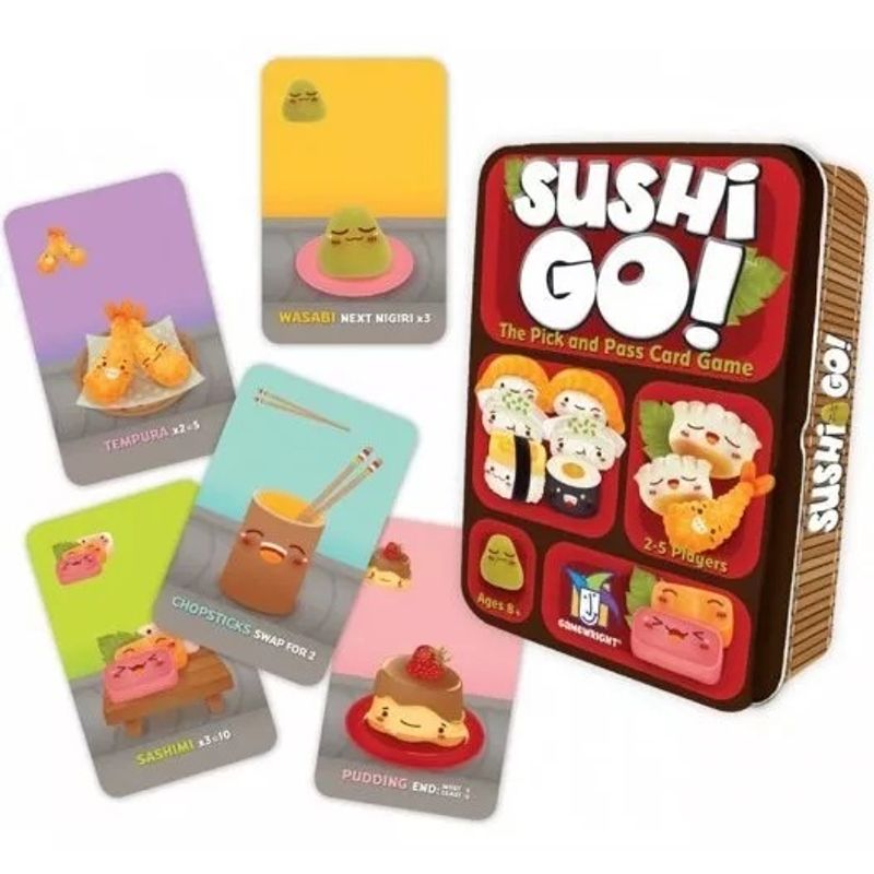 GENERICO - Juego De Mesa Gamewright Sushi Go Devir Estrategia Español