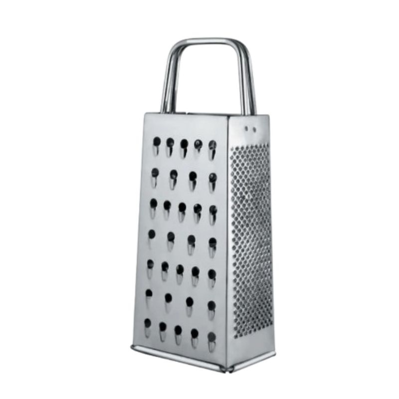 GENERICO - Rallador Acero Inoxidable 4 lados 23 cm