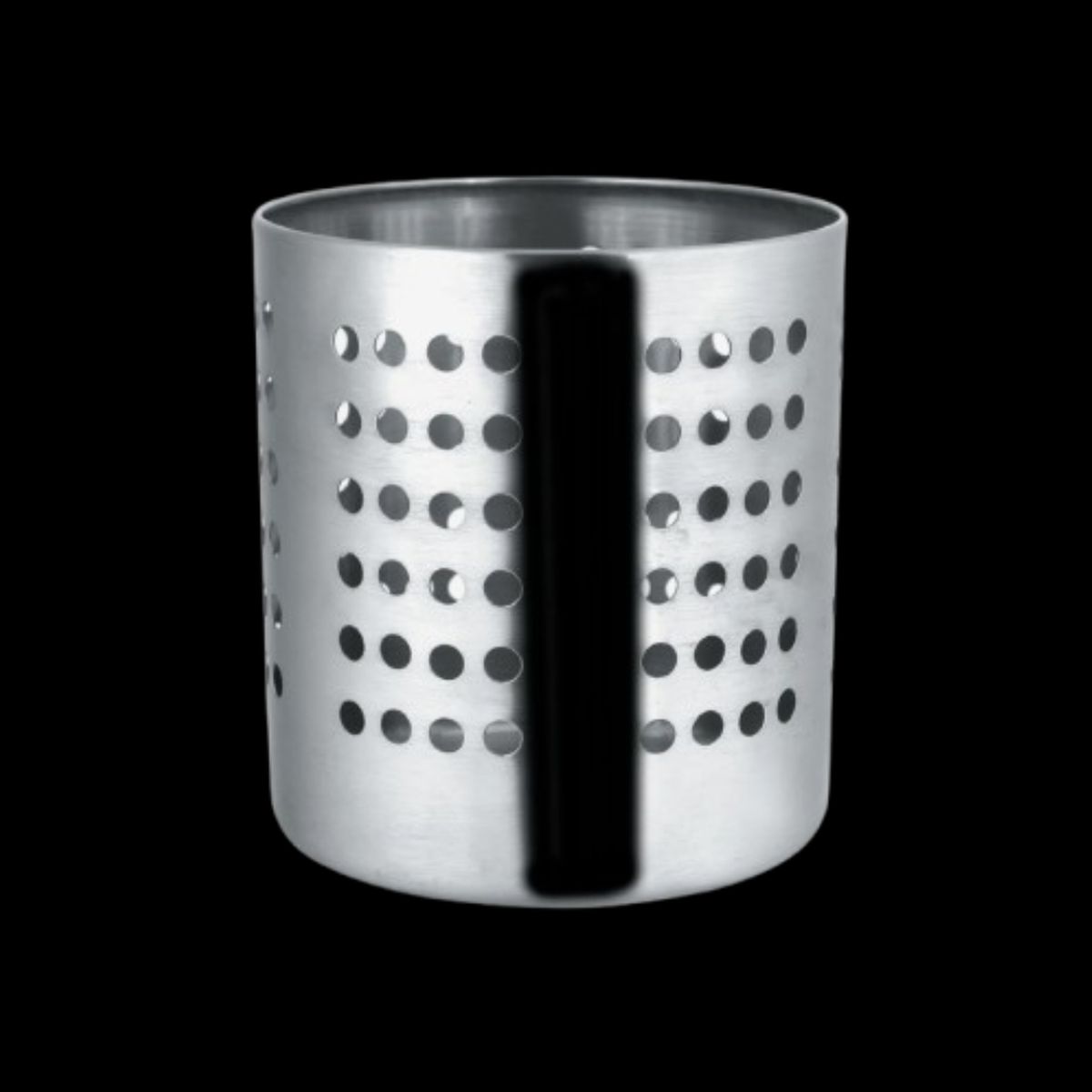 GENERICO - Porta Cubiertos Acero Inoxidable Cuiner 13cm
