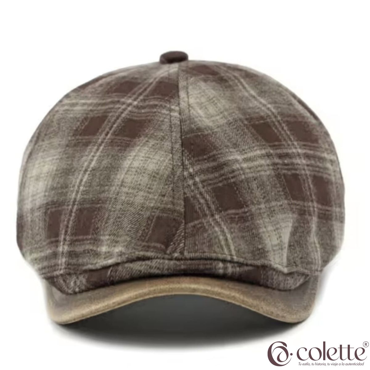 COLETTE - Boina Gatsby Algodón Vintage Elegante Colores Varios