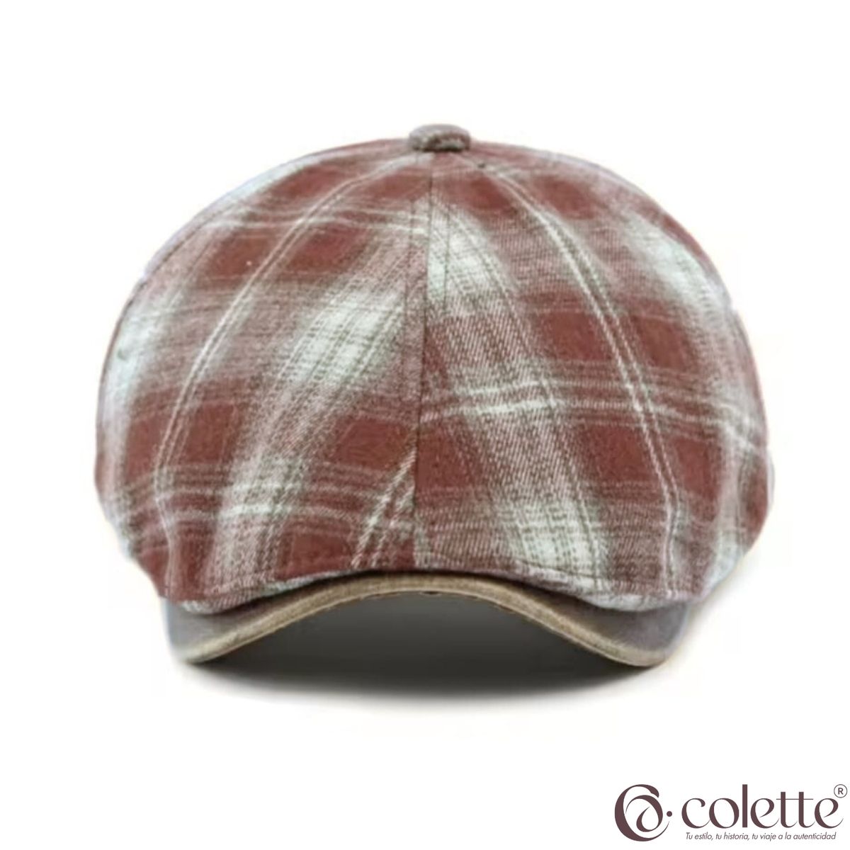 COLETTE - Boina Gatsby Algodón Vintage Elegante Colores Varios