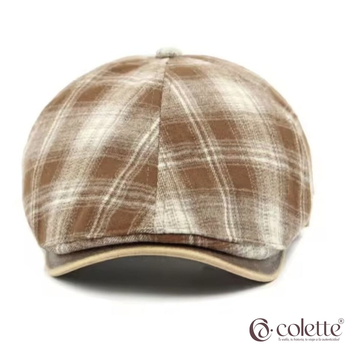 COLETTE - Boina Gatsby Algodón Vintage Elegante Colores Varios