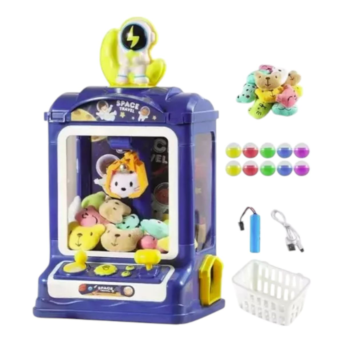 INVENCIBLE - MAQUINA SACA PELUCHE GARRA KAWAIi atrapa NC26