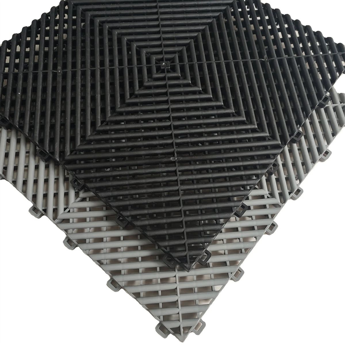 KUANGYE - 6 Baldosas Modulares Para Piso De Cochera