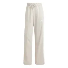 ADIDAS - Pantalón Essentials 3 Tiras Dobladillo Abierto Felpa Francesa