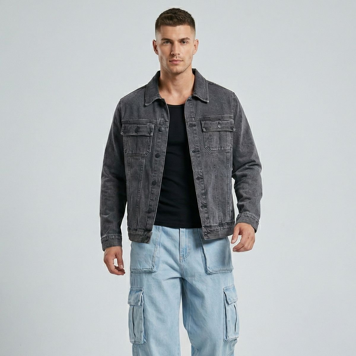 D'JOE - Chaqueta Mezclilla French Hombre