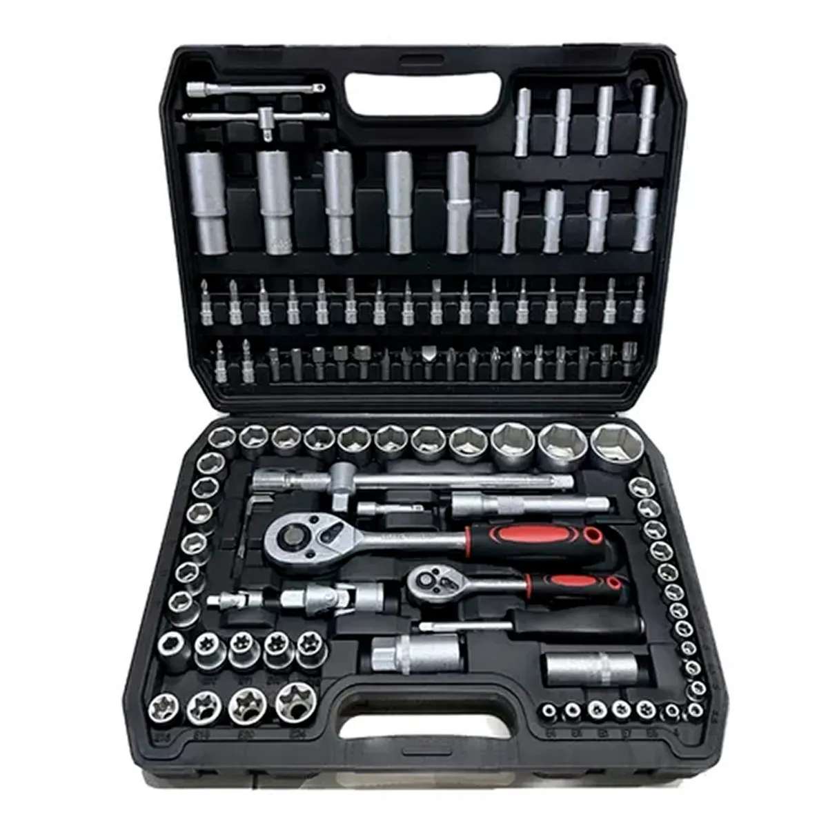 ESHOPANGIE - Set De Cajas De Herramientas De Dados De 108 Piezas De Crv