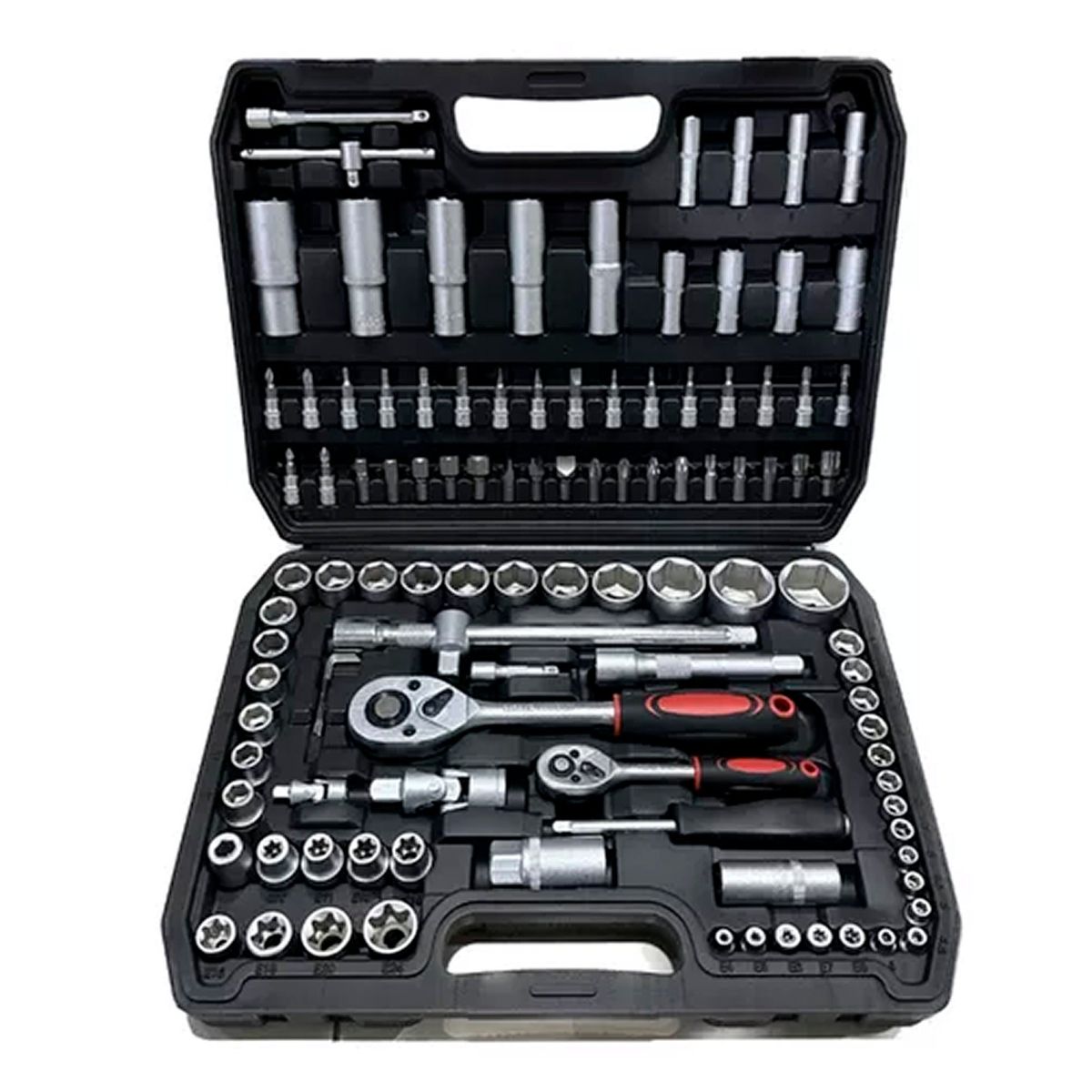 ESHOPANGIE - Set De Cajas De Herramientas De Dados De 108 Piezas De Crv