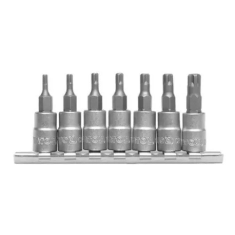 YATO - SET DE DADOS DE PUNTA TORX YATO 1/4 7 PCS