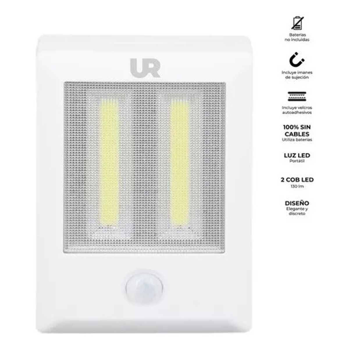 URBANO LABS - Luz Led Portatil con Sensor de movimiento