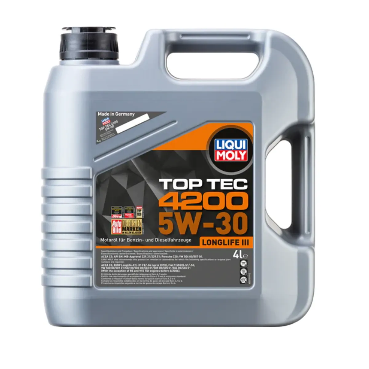 LIQUI MOLY - Aceite 5w30 Top Tec 4200 Liqui Moly 4 L