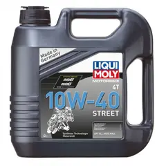 LIQUI MOLY - Aceite 10w40 Sintetico Para Moto 4 Lts