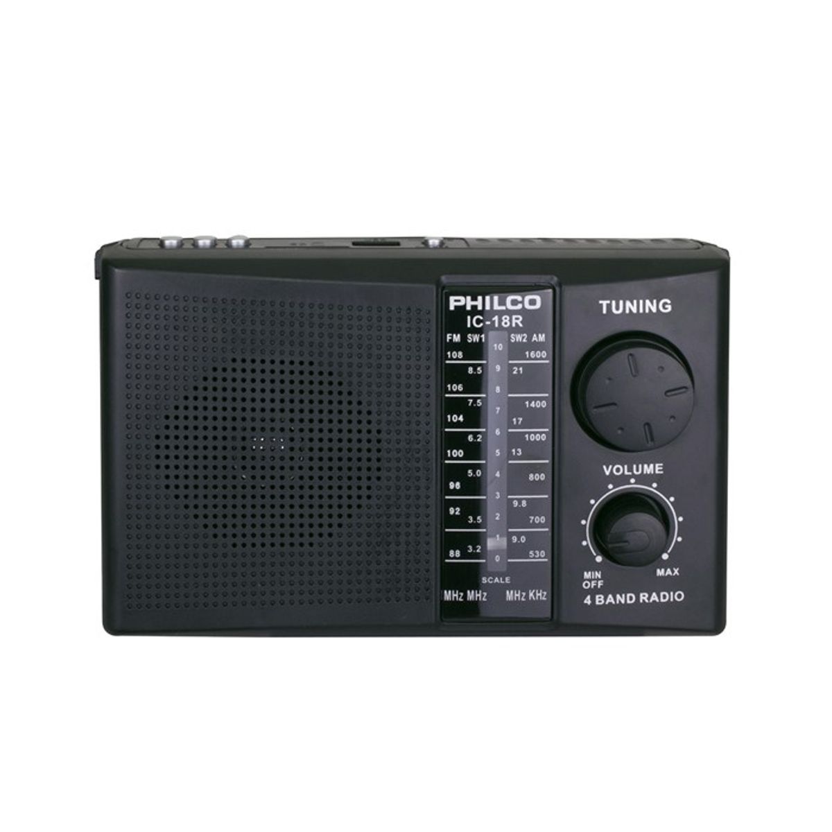 PHILCO - Radio Portatil Philco IC-18R Multibandas Usb