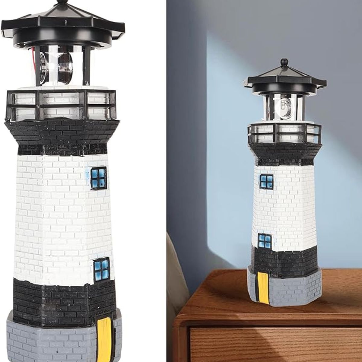 GENERICO - Faro Solar Exterior Luz Led Giratorio